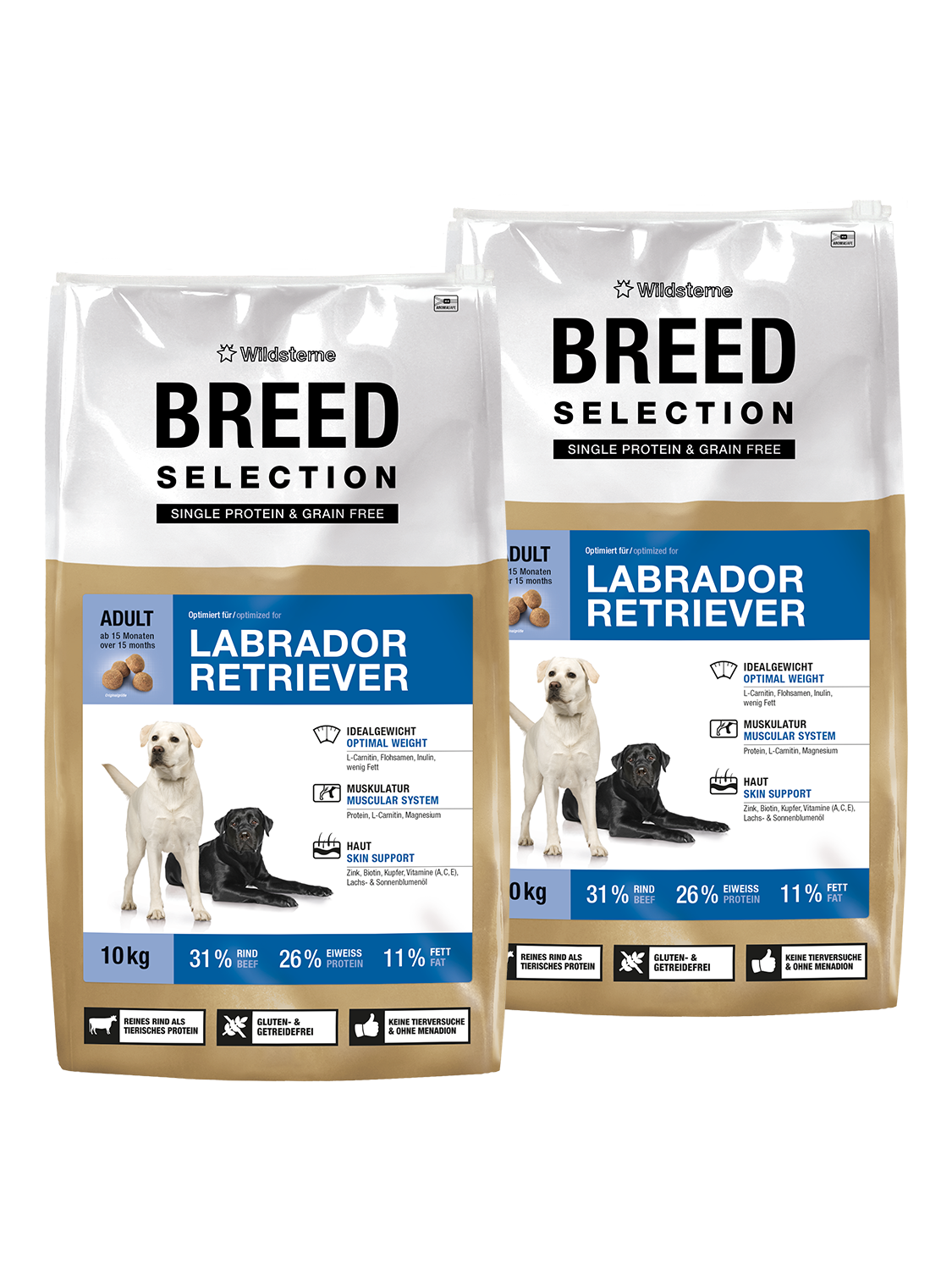 Vorteilspack Breed Selection Labrador Retriever 2 x 10kg