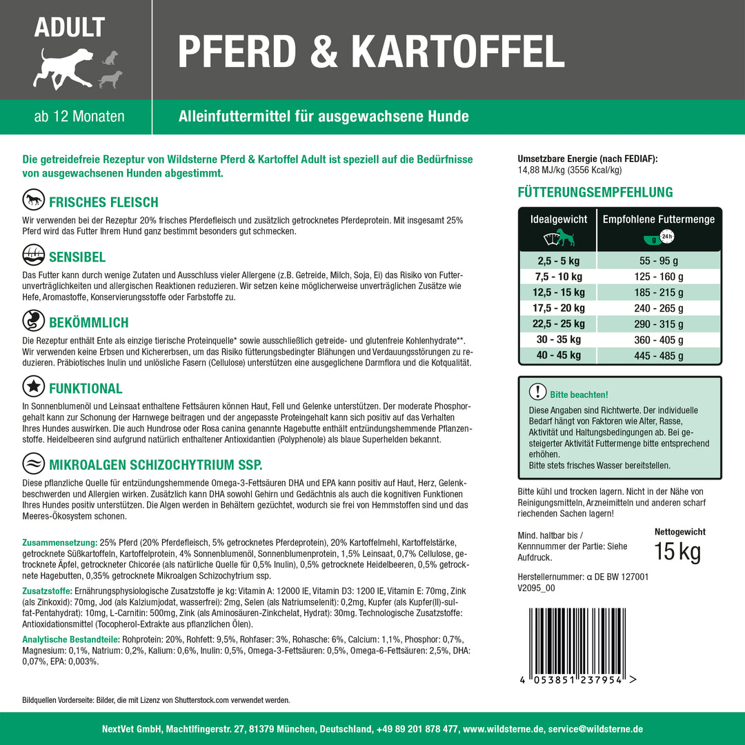 Pferd & Kartoffel Adult