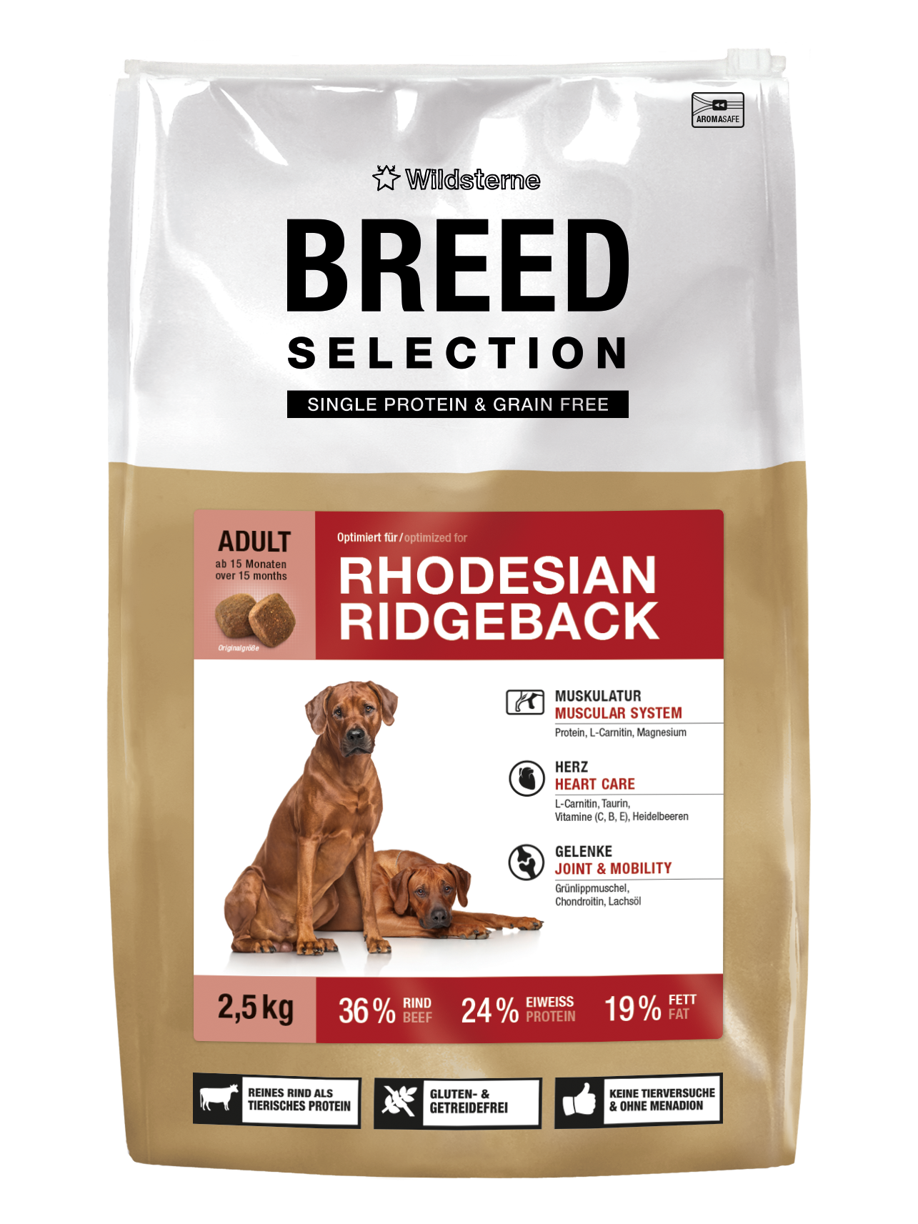 Probierpaket Breed Selection Rhodesian Ridgeback 2.5kg